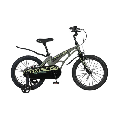 Велосипед детский Maxiscoo Cosmic Стандарт 18 MSC-C1842 тёмный малахит 01